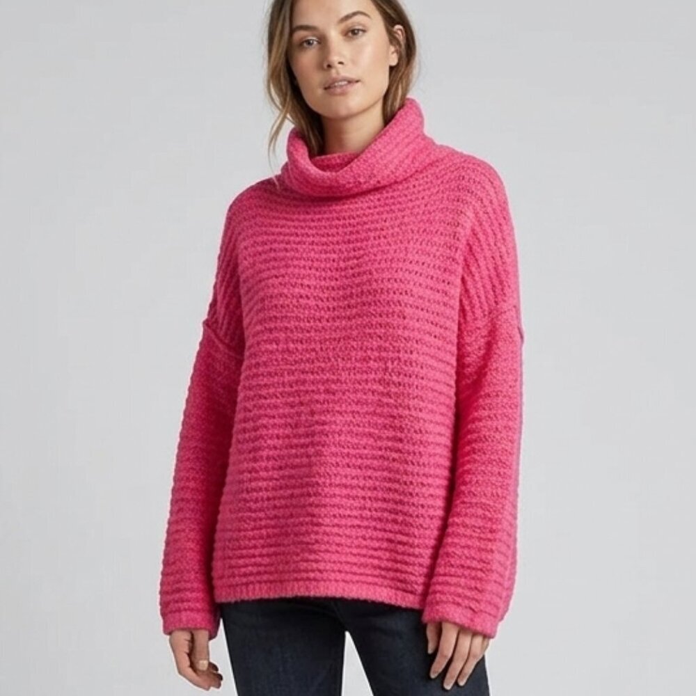Aerie Chunky Knit Cowl Neck Sweater